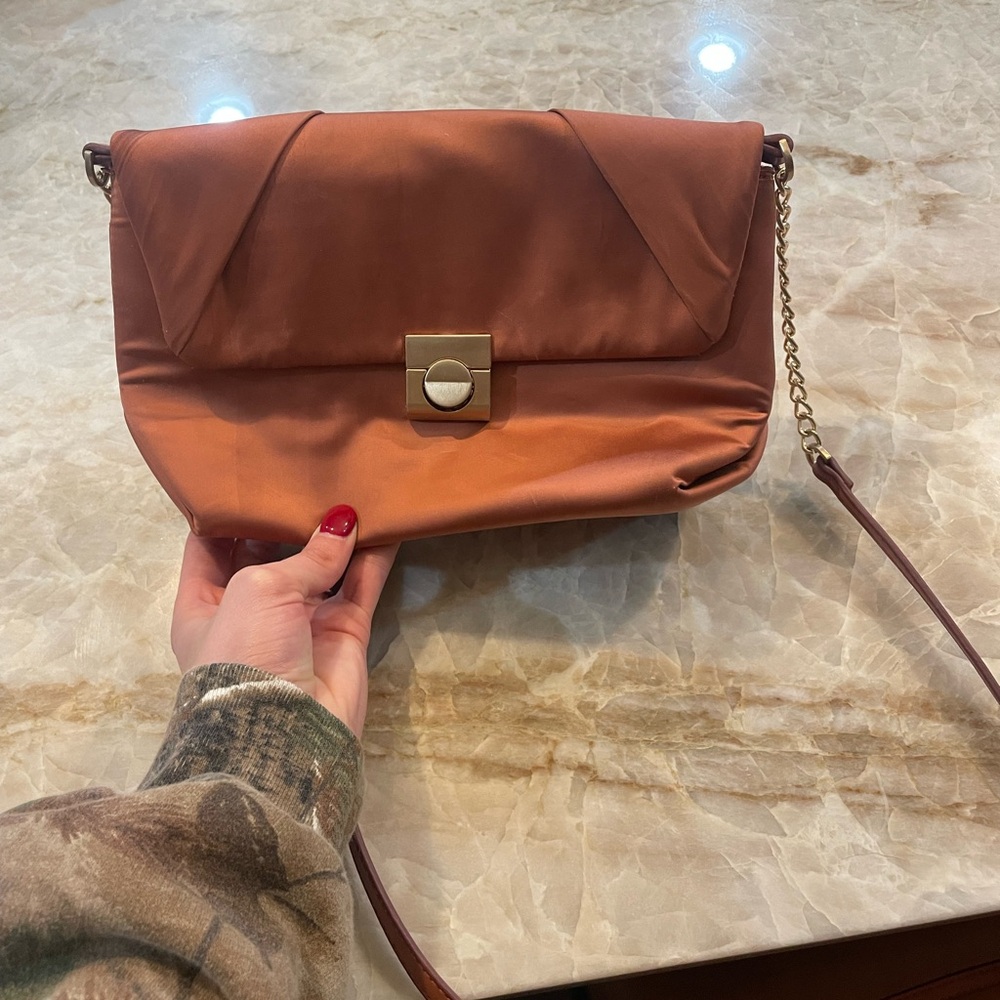 Target purse (rust satin)